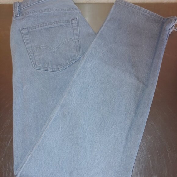 RARE - VINTAGE - EPIC - HOT 29 X 32 BUTTON FLY ** 501 ** GRAY LEVI’S that are Cl - Picture 5 of 13